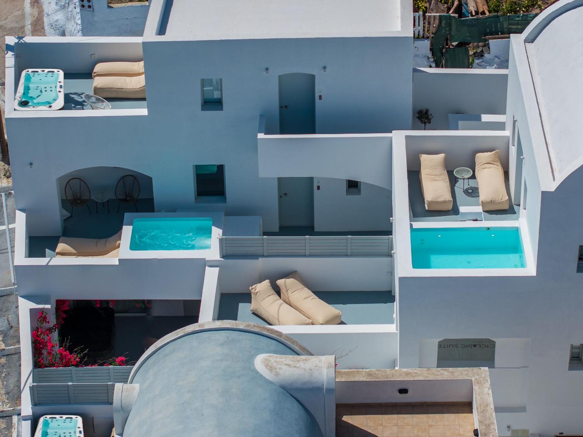 Cycladic Suites & Spa Fira  Exterior photo
